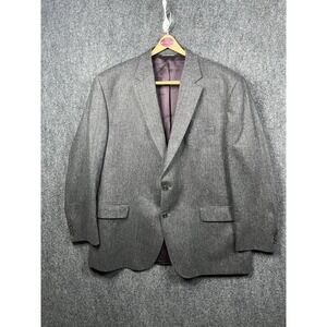 Jack Victor Exclusive E. Thomas Men's Blazer Wool & Cashmere 48R Herringbone